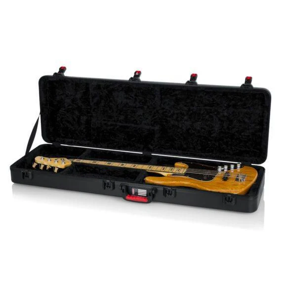 Gator GTSA-GTRBASS Bass Guitar Case with  TSA Locks: 47.5" X 13.5" X 2.6" - Image 4