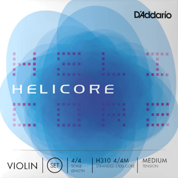 D'Addario H310-4/4M Helicore Violin Set 4/4 Med