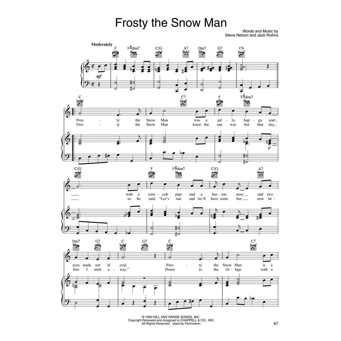 Hal Leonard HL00001563 The Most Requested Christmas Songs - Piano/Vocal/Guitar - Image 4
