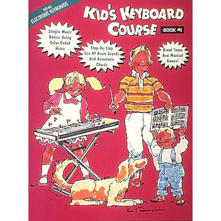 Hal Leonard HL00102133 Kid's Keyboard Course – Book 1