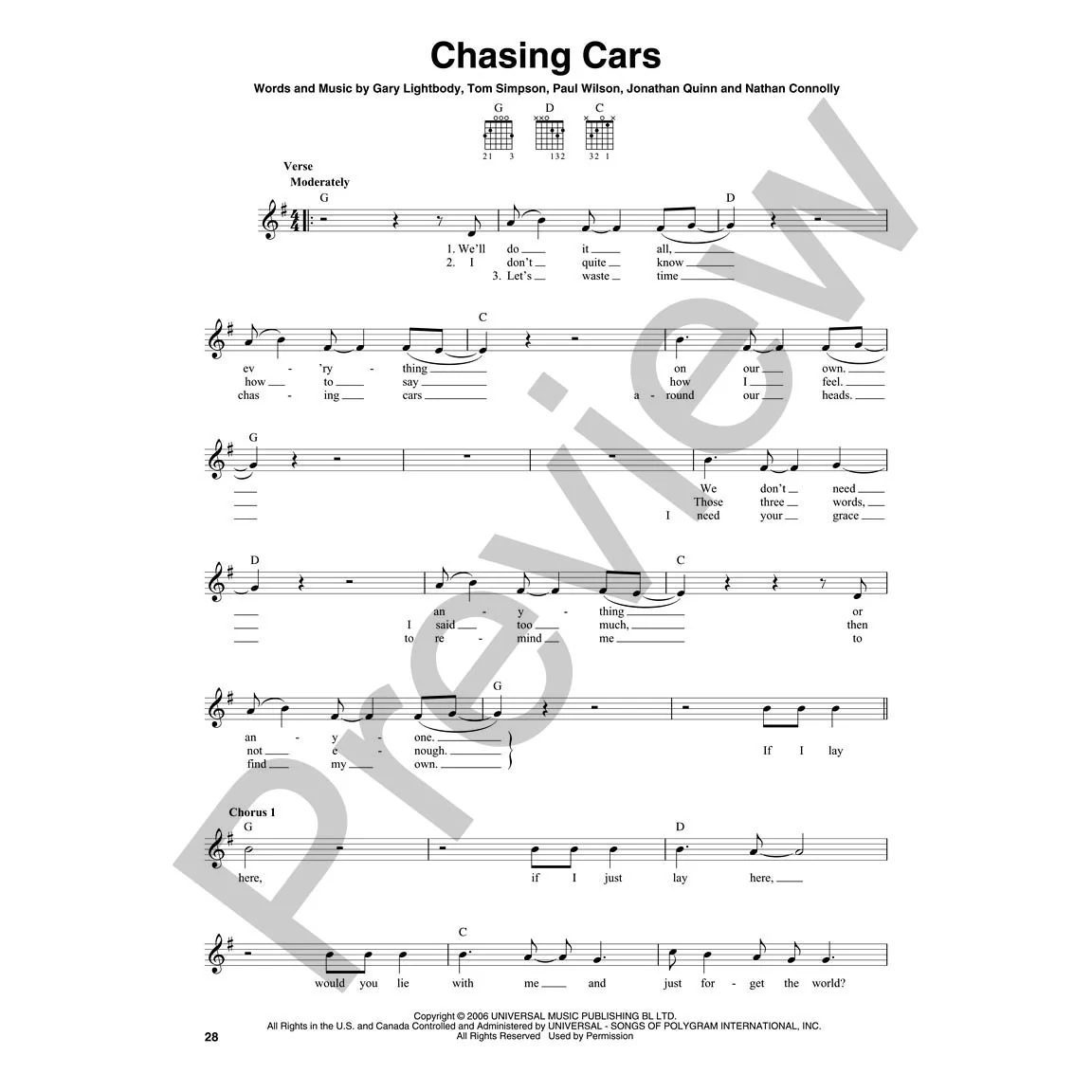 Hal Leonard HL00137261 The Guitar 3 Chord Songbook - Vol 3 (G-C-D) - Image 2