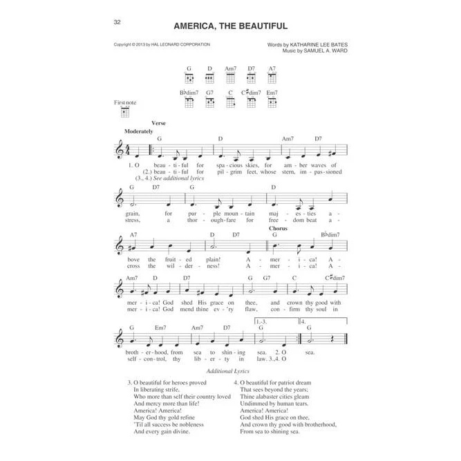 Hal Leonard HL00138652 Ukulele Fake Book Full Size Edition - Image 4