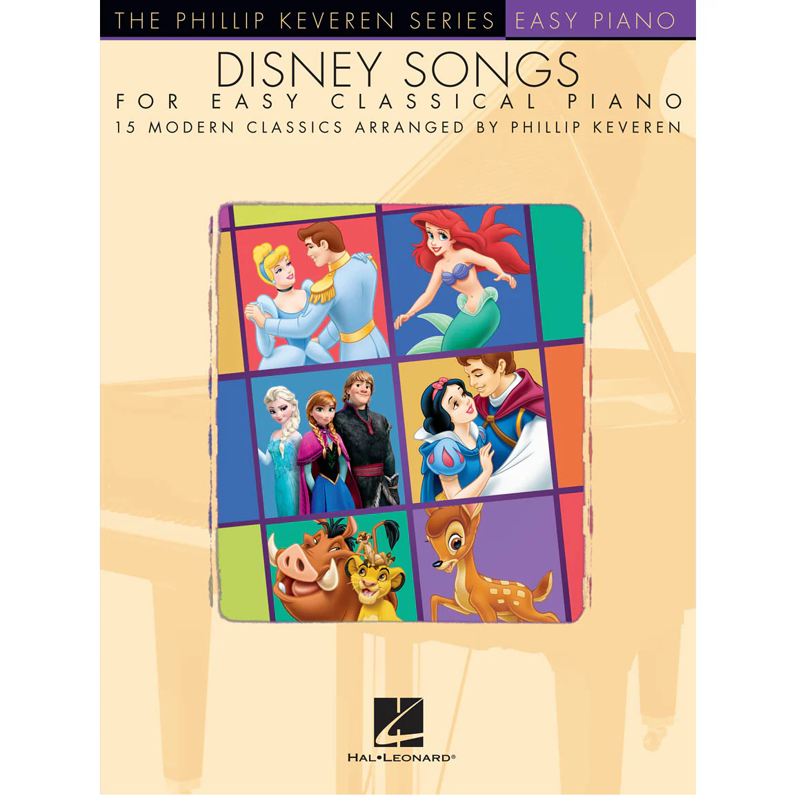 Hal Leonard HL00144352 Disney Songs For Easy Classical Piano Arr. Phillip Keveren