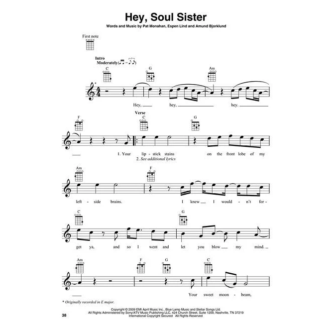 Hal Leonard HL00149250 First 50 Songs You Should Play on Ukulele - Image 4