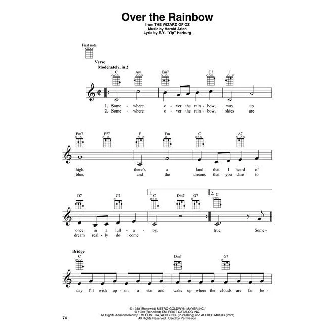 Hal Leonard HL00149250 First 50 Songs You Should Play on Ukulele - Image 5