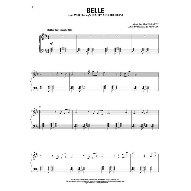Hal Leonard HL00151072 Disney  All Jazzed Up! Intermediate Piano Solos - Image 3