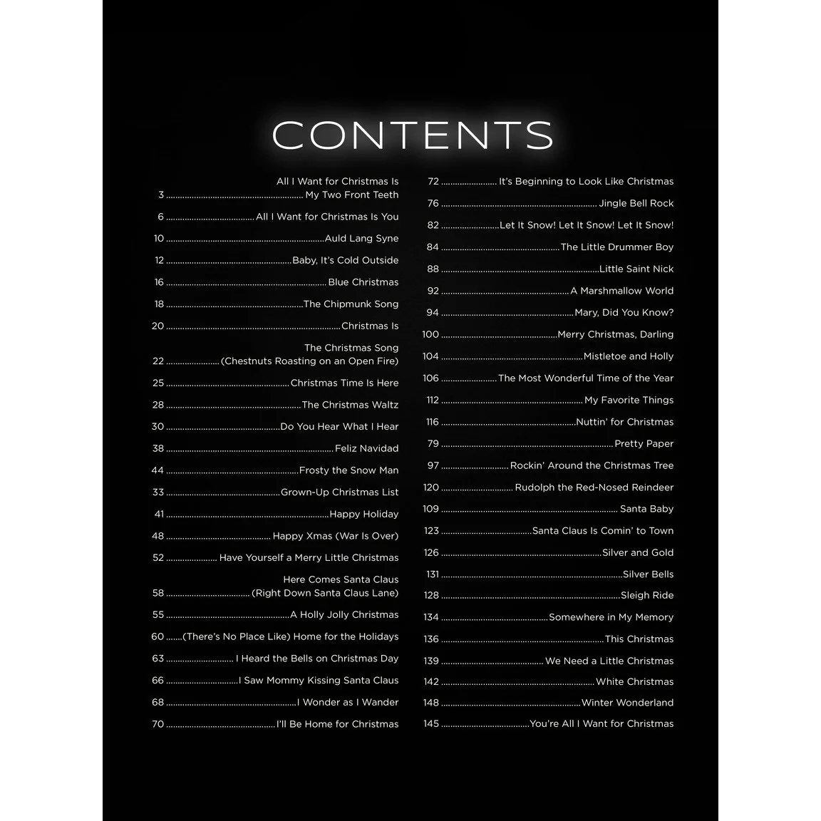 Hal Leonard HL00172041 First 50 Christmas Songs You Should Play on the Piano - Image 3
