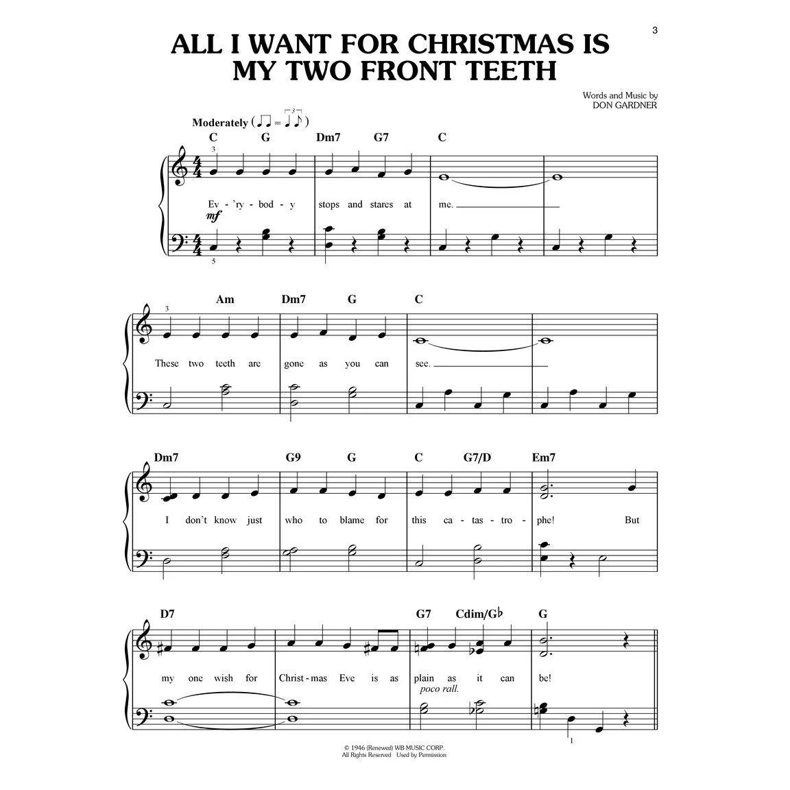 Hal Leonard HL00172041 First 50 Christmas Songs You Should Play on the Piano - Image 4