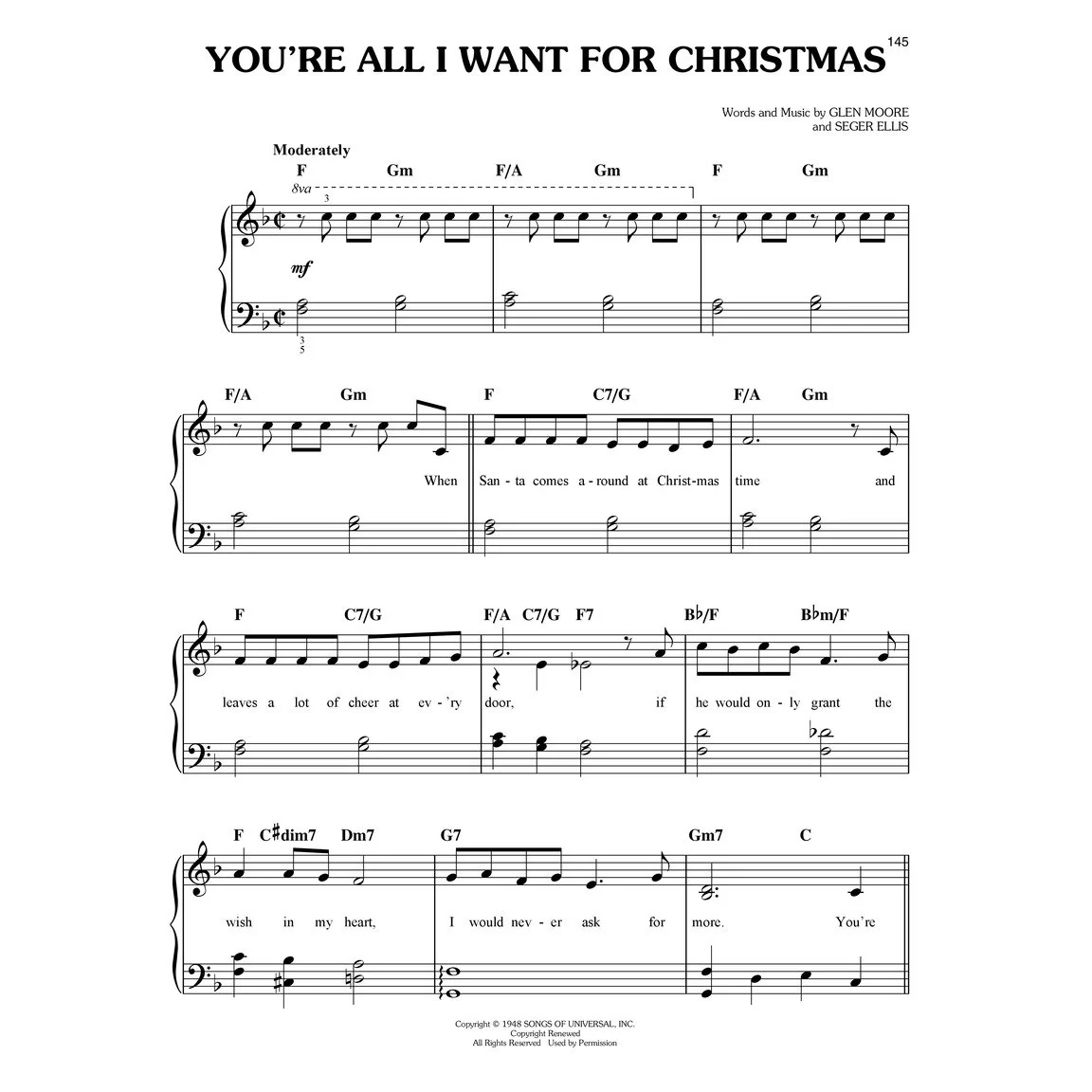 Hal Leonard HL00172041 First 50 Christmas Songs You Should Play on the Piano - Image 6