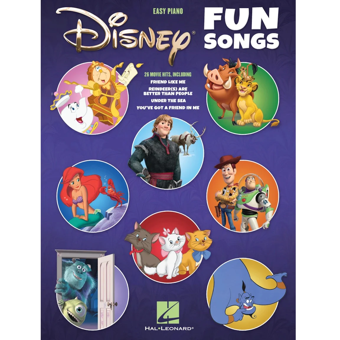 Hal Leonard HL00193589 Disney Fun Songs