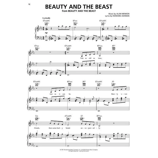 Hal Leonard HL00195620 Contemporary Disney 3rd Edition 50 Favorite Songs - Image 5