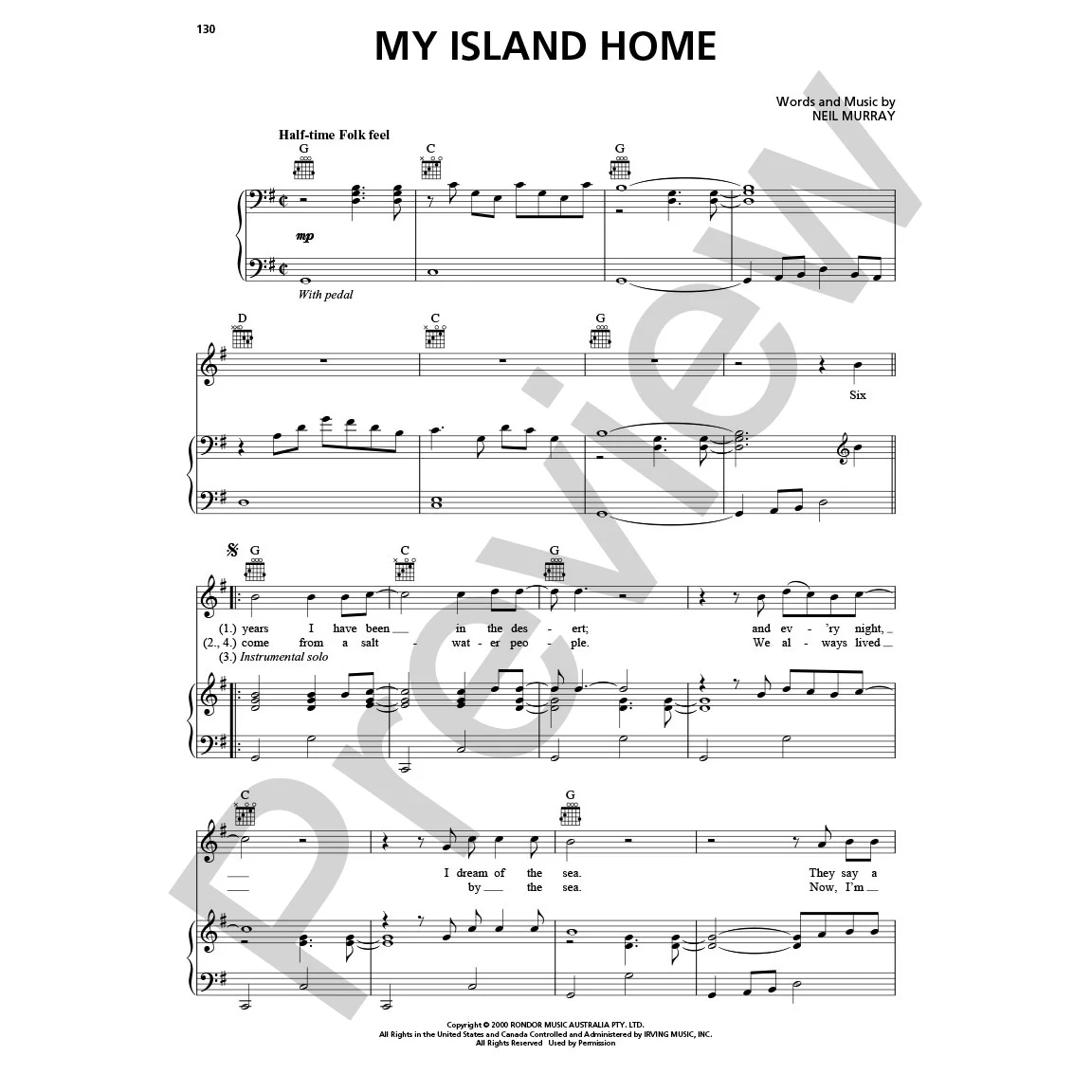Hal Leonard HL00197925 The Most Requested Island Songs - Image 3