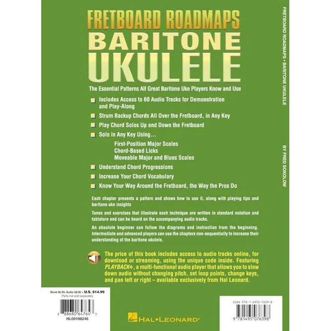 Hal Leonard HL00198246 Baritone Ukulele Essential Patterns - Image 2