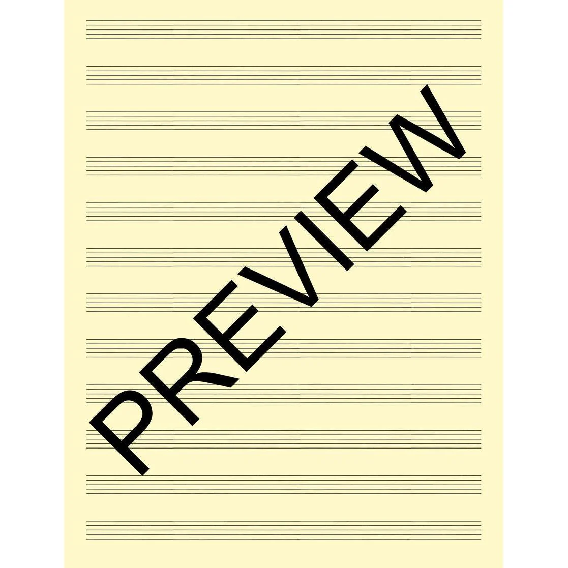 Hal Leonard HL00210018 Deluxe Wirebound Premium Manuscript Paper (Pink Cover) - Image 2