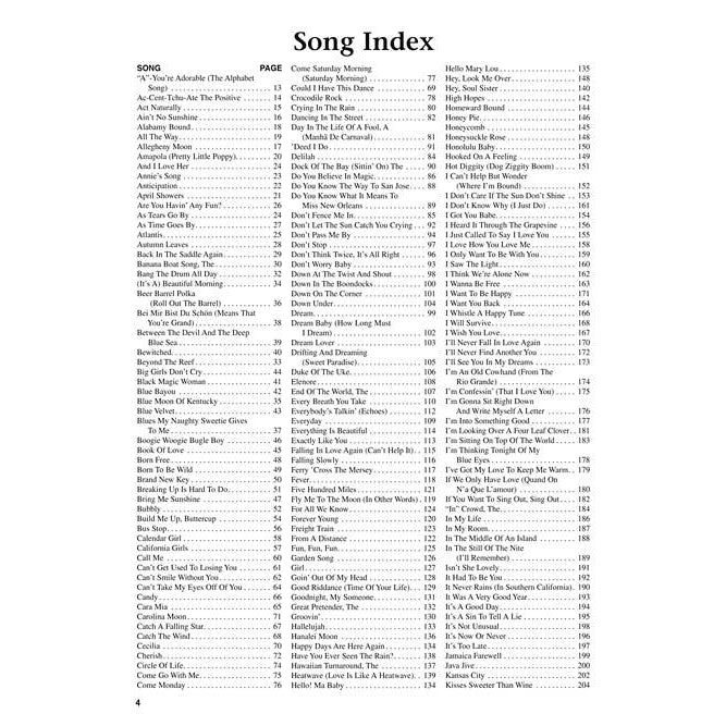 Hal Leonard HL00240681 The Daily Ukulele Leap Year Edition 366 Songs - Image 3