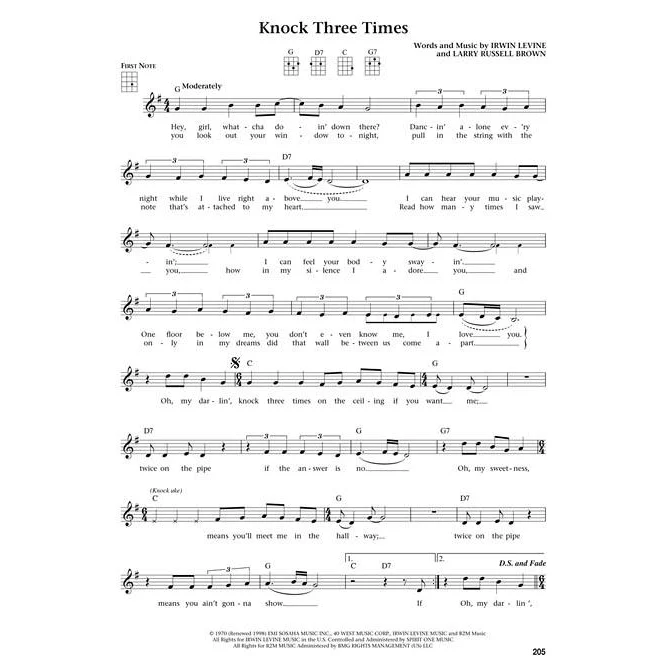 Hal Leonard HL00240681 The Daily Ukulele Leap Year Edition 366 Songs - Image 5