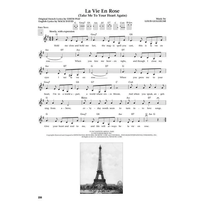 Hal Leonard HL00240681 The Daily Ukulele Leap Year Edition 366 Songs - Image 6