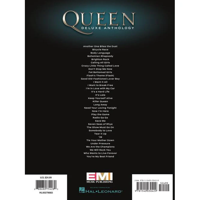 Hal Leonard HL00278683 Queen - Deluxe Anthology (Piano/Vocal/Guitar) - Image 7
