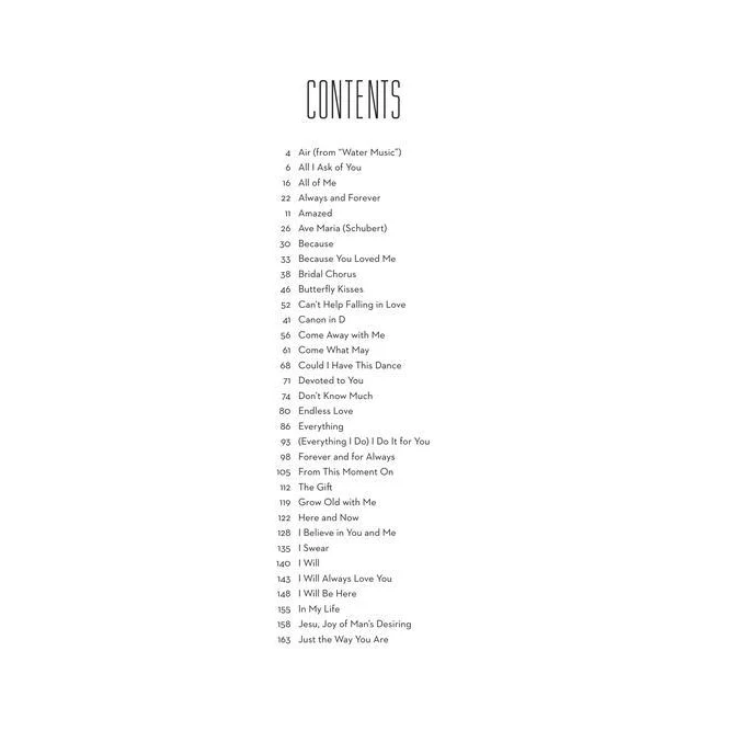 Hal Leonard HL00290985 The Best Wedding Songs Ever  2nd Edition - Image 2