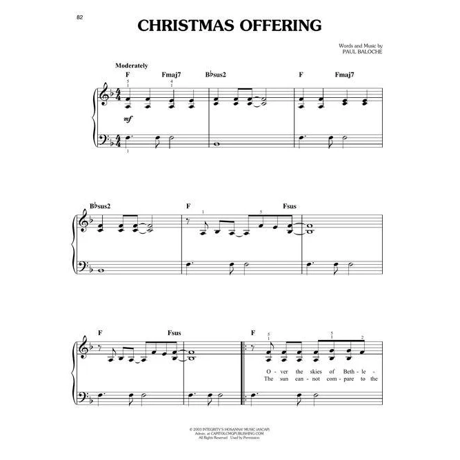 Hal Leonard HL00295230 100 Most Beautiful Christmas Songs, Easy Piano - Image 5