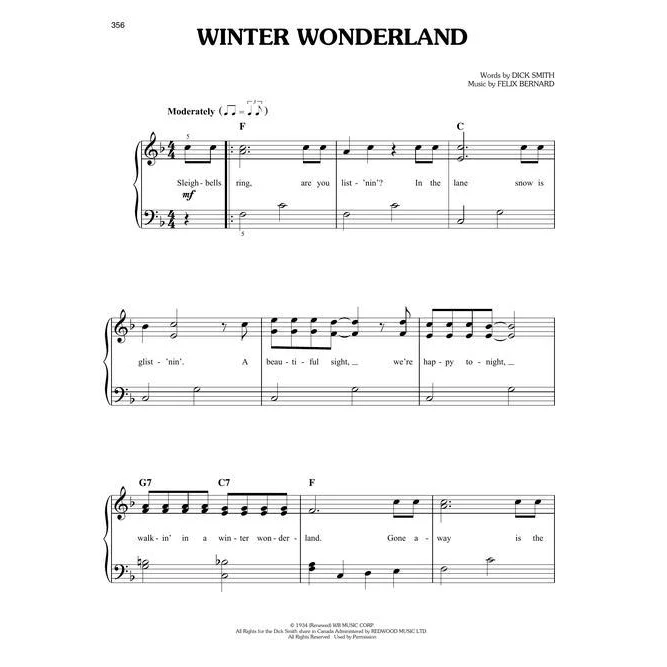 Hal Leonard HL00295230 100 Most Beautiful Christmas Songs, Easy Piano - Image 6