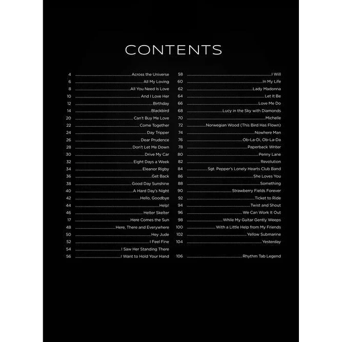 Hal Leonard HL00295323 First 50 Songs by the Beatles You Should Play on Guitar, Guitar Collection - Image 3