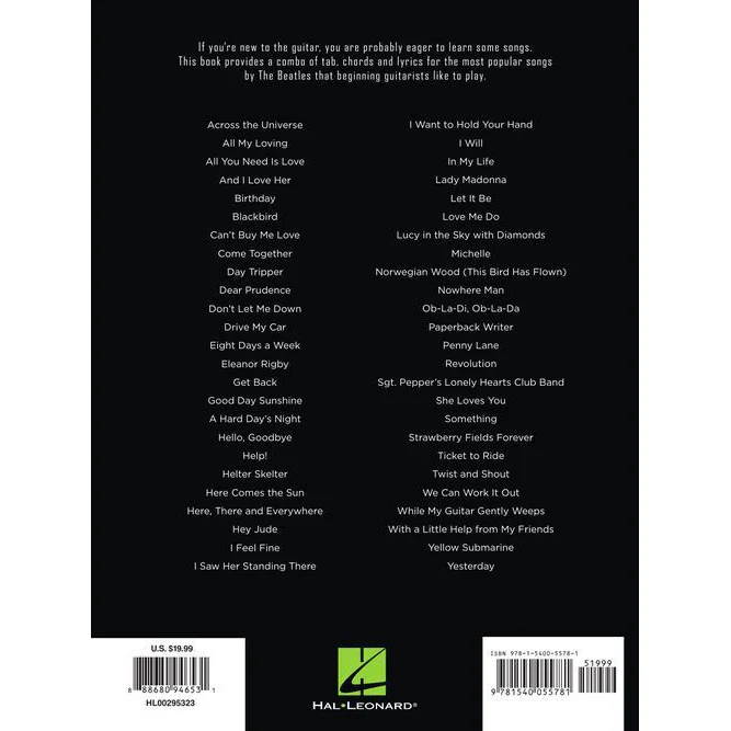 Hal Leonard HL00295323 First 50 Songs by the Beatles You Should Play on Guitar, Guitar Collection - Image 8
