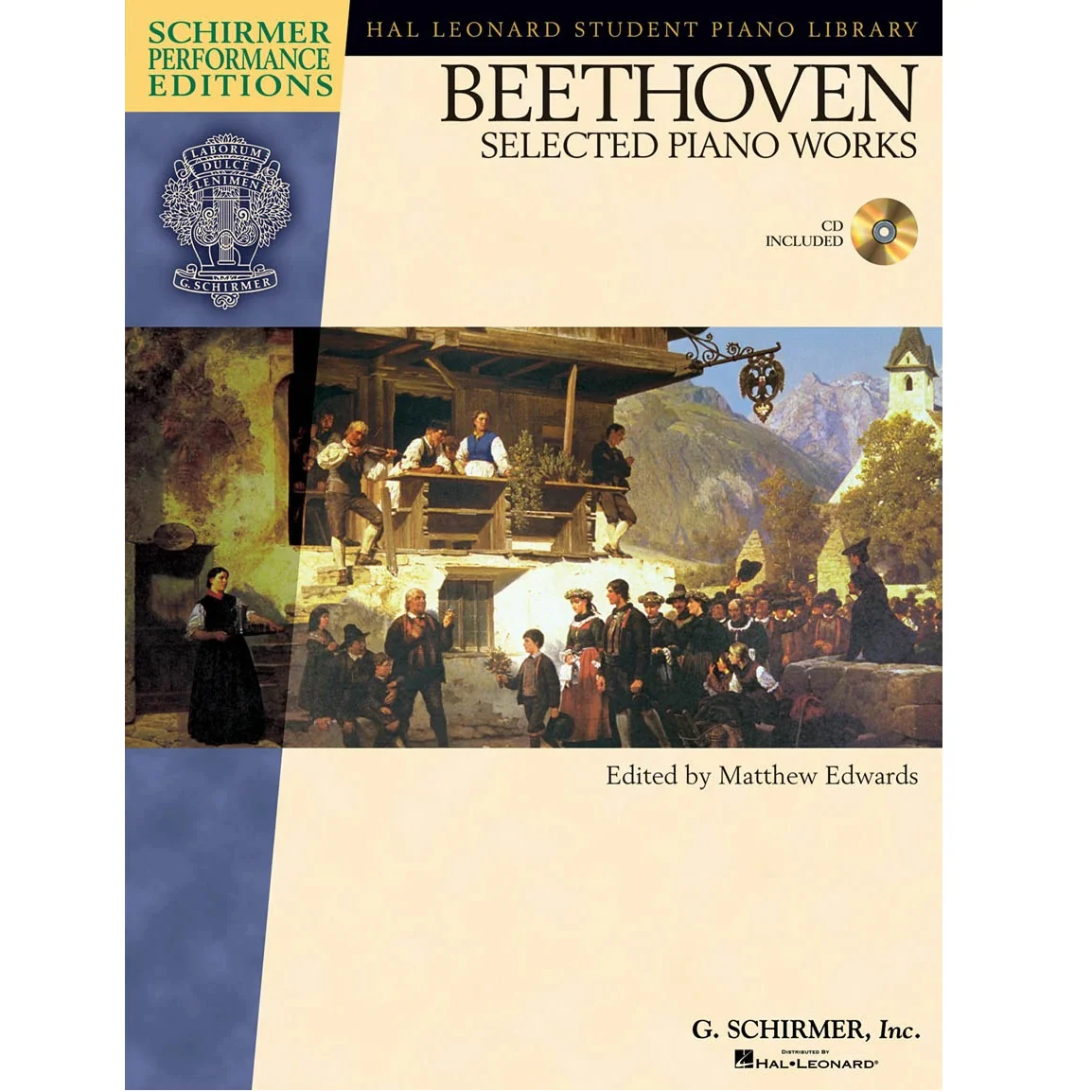Hal Leonard HL00296590 Beethoven  Selected Piano Works