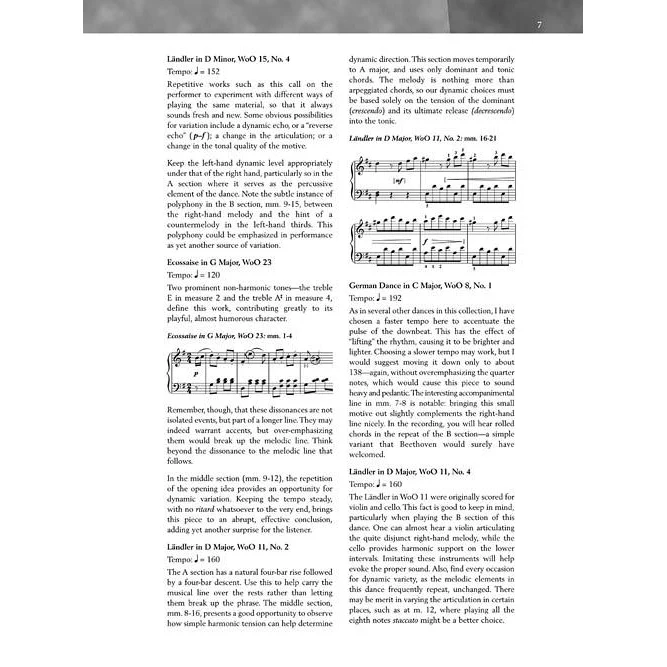 Hal Leonard HL00296590 Beethoven  Selected Piano Works - Image 4