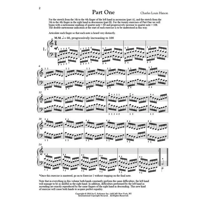 Hal Leonard HL00297081 Hanon: The Virtuoso Pianist Complete Book – New Edition - Piano - Keyboard - Image 5