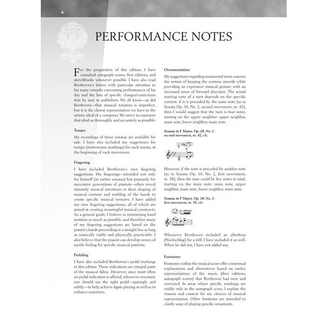 Hal Leonard HL00297114 Beethoven  Five Favorite Piano Sonatas Pathtique - Image 5