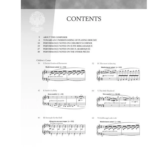 Hal Leonard HL00297117 Claude Debussy: 16 Piano Favorites - Image 3