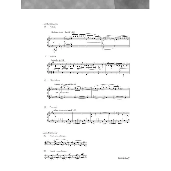 Hal Leonard HL00297117 Claude Debussy: 16 Piano Favorites - Image 4