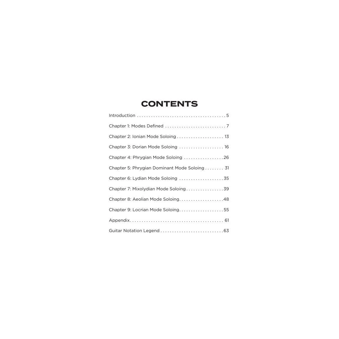 Hal Leonard HL00300355 Modes Explained A Guitarist's Manual for Applying Harmony in Improvisation - Image 2