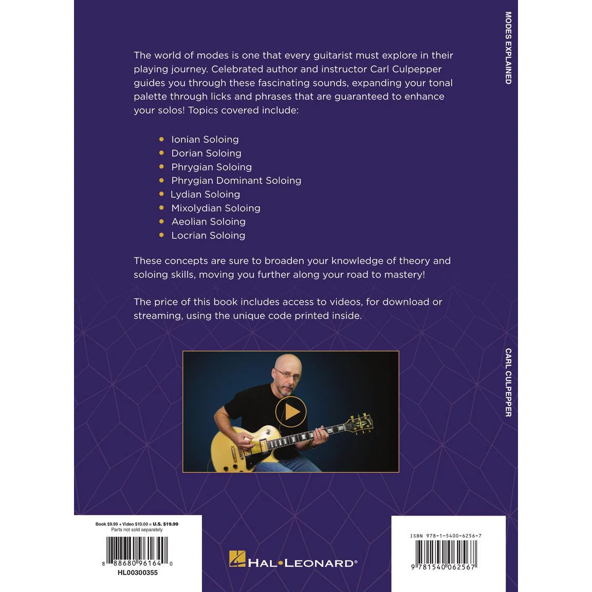 Hal Leonard HL00300355 Modes Explained A Guitarist's Manual for Applying Harmony in Improvisation - Image 3