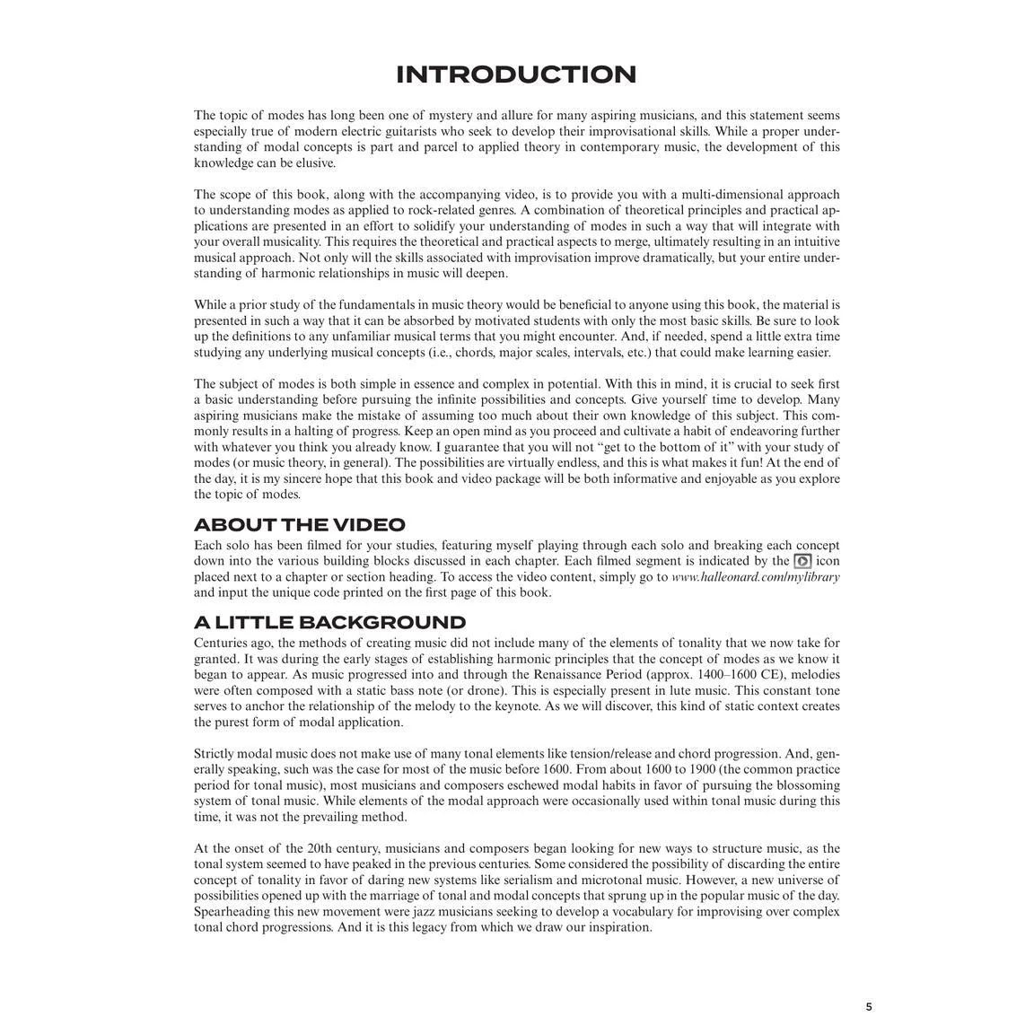 Hal Leonard HL00300355 Modes Explained A Guitarist's Manual for Applying Harmony in Improvisation - Image 4