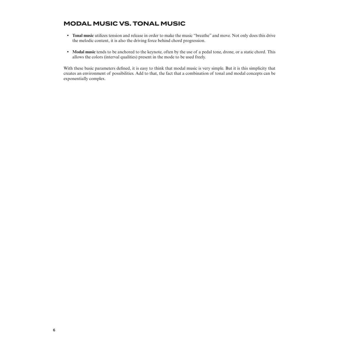 Hal Leonard HL00300355 Modes Explained A Guitarist's Manual for Applying Harmony in Improvisation - Image 5
