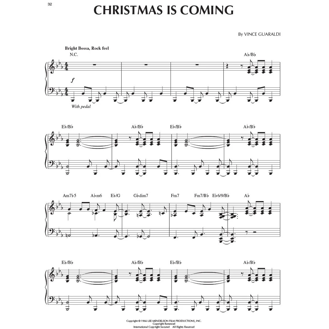 Hal Leonard HL00313176 A Charlie Brown Christmas - Image 6