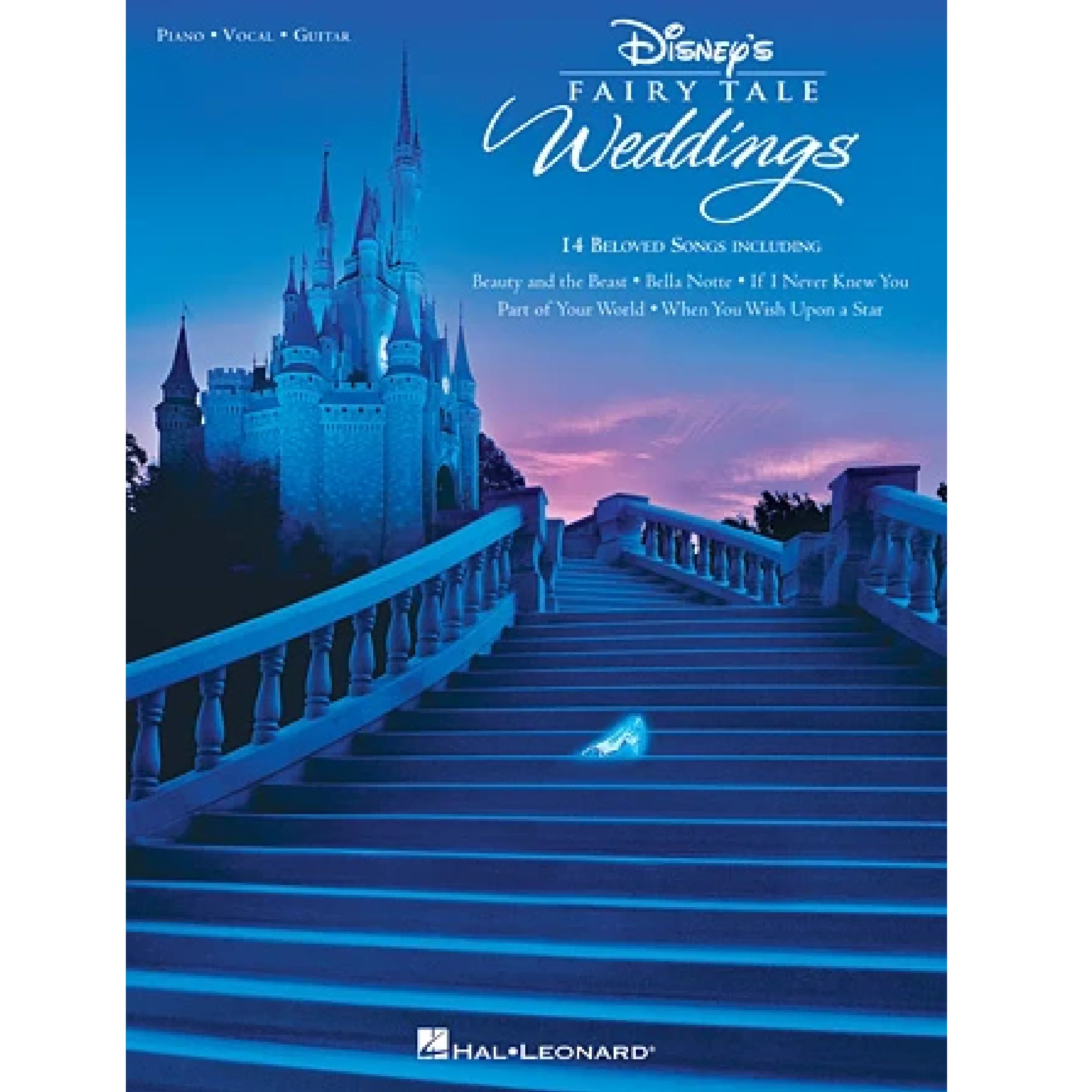 Hal Leonard HL00313588 Disney's Fairy Tale Weddings, Piano/Vocal/Guitar Songbook