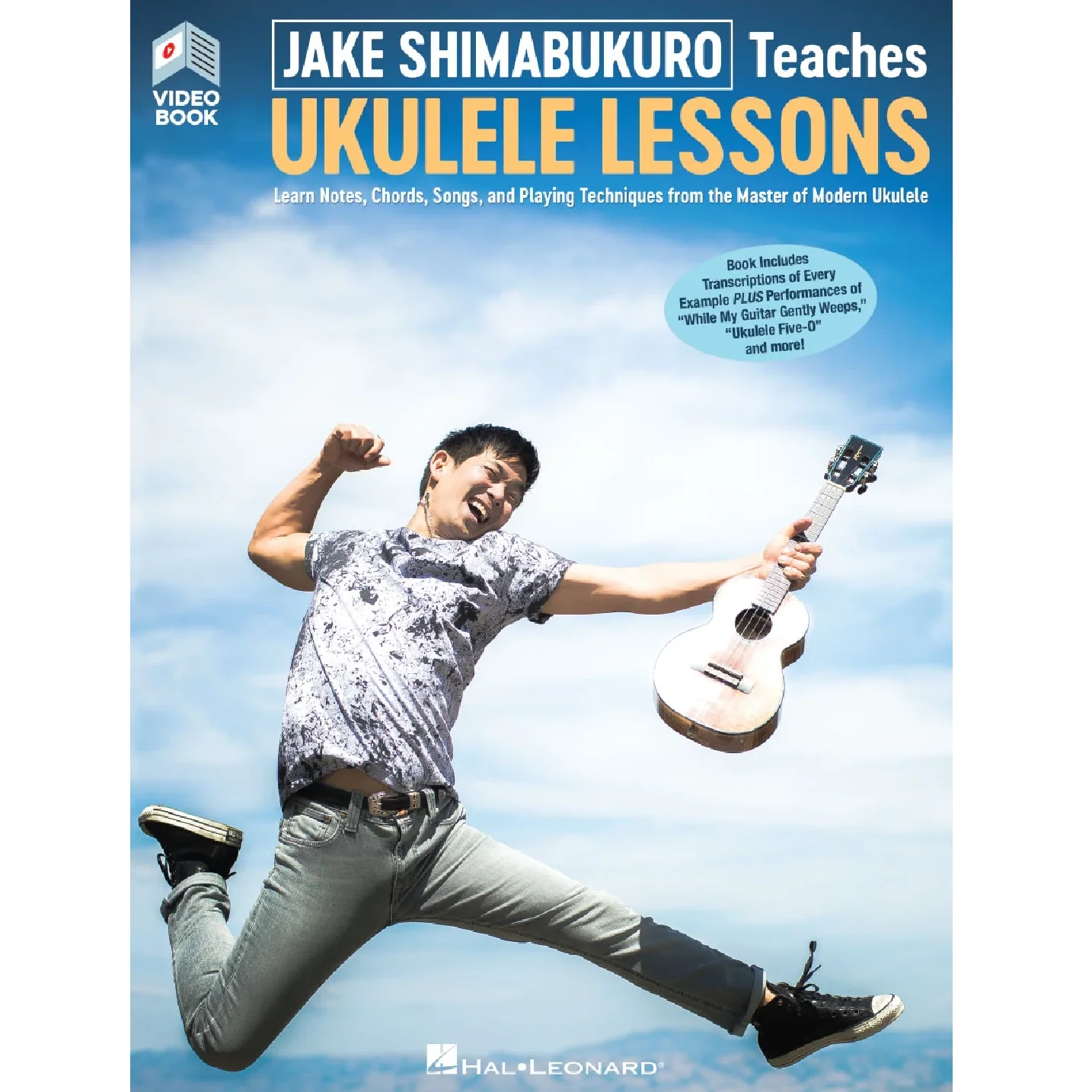 Hal Leonard HL00320992 Jake Shimabukuro Teaches Ukulele Lessons