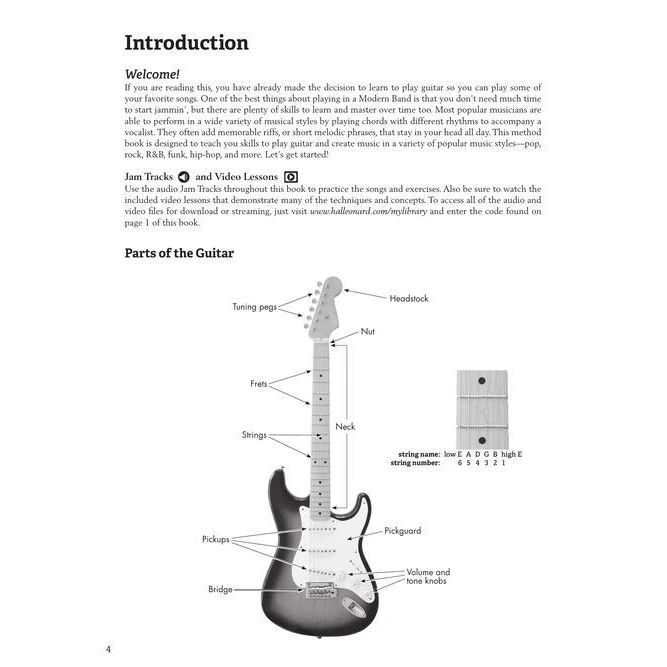 Hal Leonard HL00325718 Modern Band Method – Guitar, Book 1 A Beginner's Guide for Group or Private Instruction - Image 3