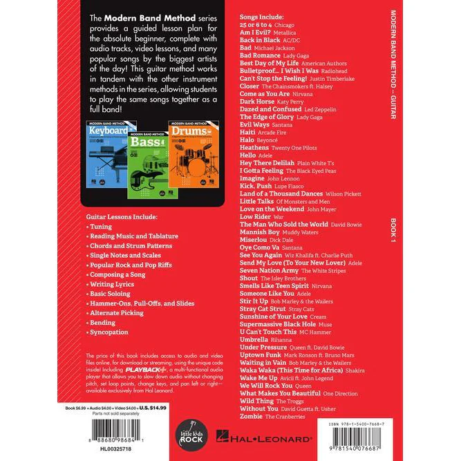 Hal Leonard HL00325718 Modern Band Method – Guitar, Book 1 A Beginner's Guide for Group or Private Instruction - Image 8