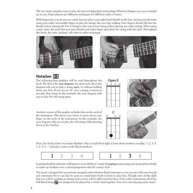 Hal Leonard HL00325719 Modern Band Method – Bass, Book 1 A Beginner's Guide for Group or Private Instruction - Image 4