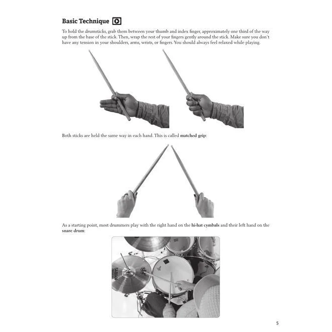 Hal Leonard HL00325720 Modern Band Method – Drums, Book 1 A Beginner's Guide for Group or Private Instruction - Image 4