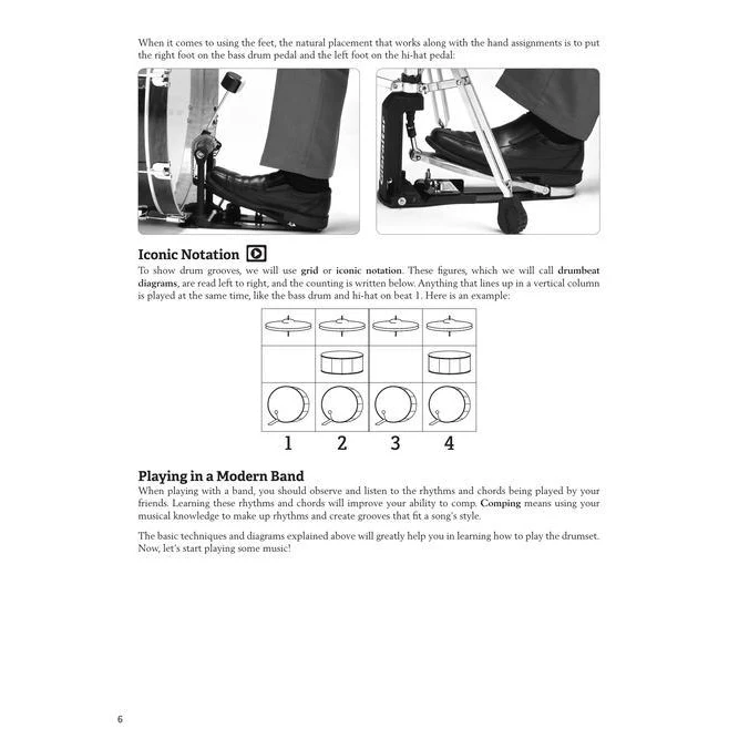 Hal Leonard HL00325720 Modern Band Method – Drums, Book 1 A Beginner's Guide for Group or Private Instruction - Image 5