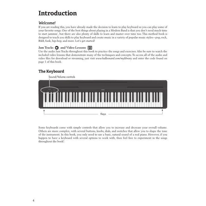 Hal Leonard HL00325721 Modern Band Method – Keyboard, Book 1 A Beginner's Guide for Group or Private Instruction - Image 3