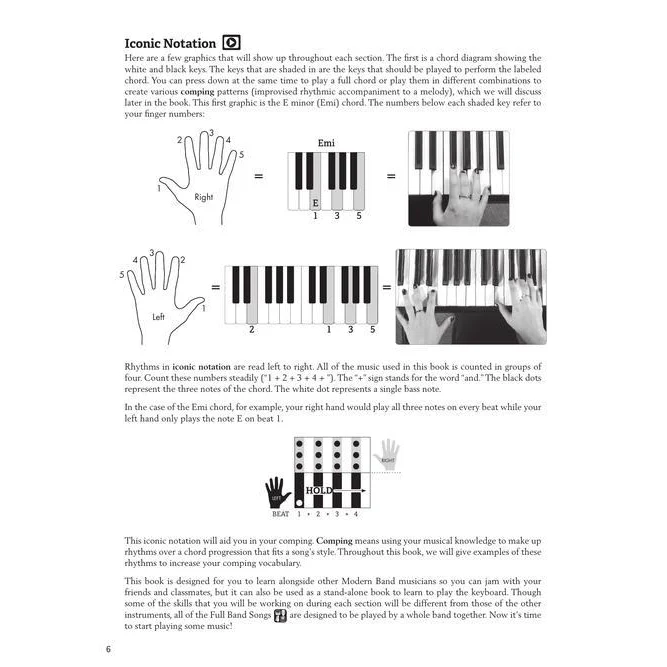 Hal Leonard HL00325721 Modern Band Method – Keyboard, Book 1 A Beginner's Guide for Group or Private Instruction - Image 5