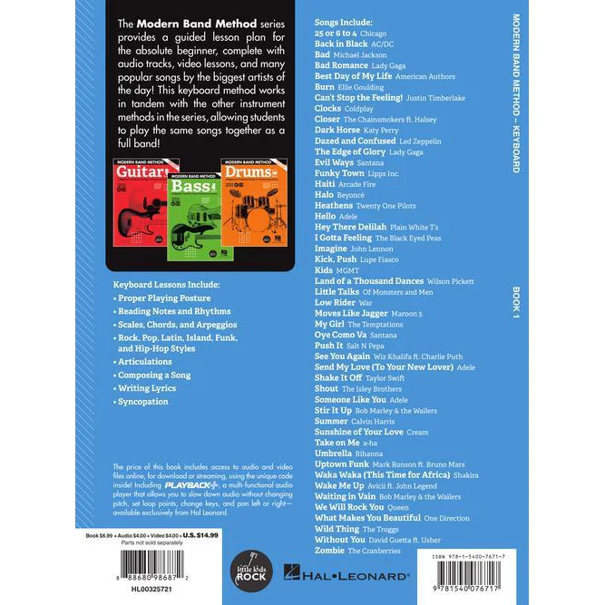 Hal Leonard HL00325721 Modern Band Method – Keyboard, Book 1 A Beginner's Guide for Group or Private Instruction - Image 8