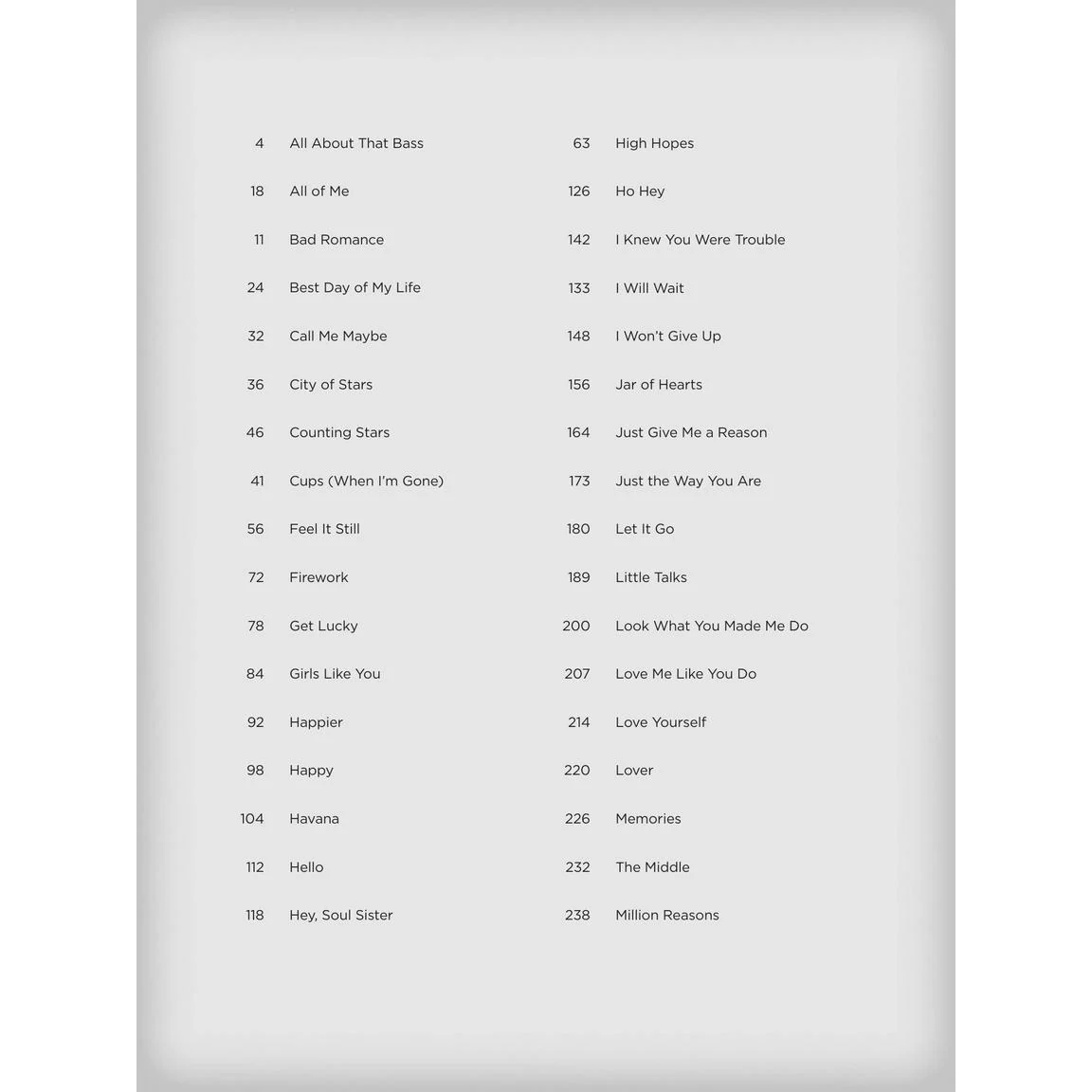 Hal Leonard HL00338996 Songs Of The 2010s (Updated Edition) The New Decade Series - Image 8