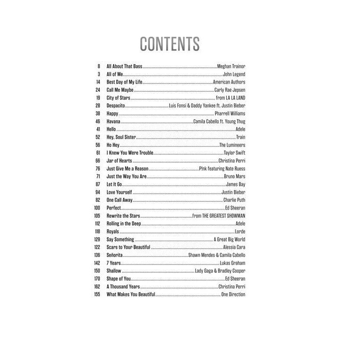 Hal Leonard HL00345659 Big-Note Piano Songs 2010-2019, Big Note Songbook - Image 2